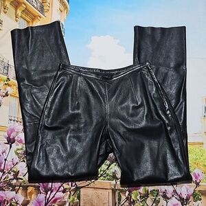 Wilson's Leather Pelle Studio Black Leather Pants Size 8‎